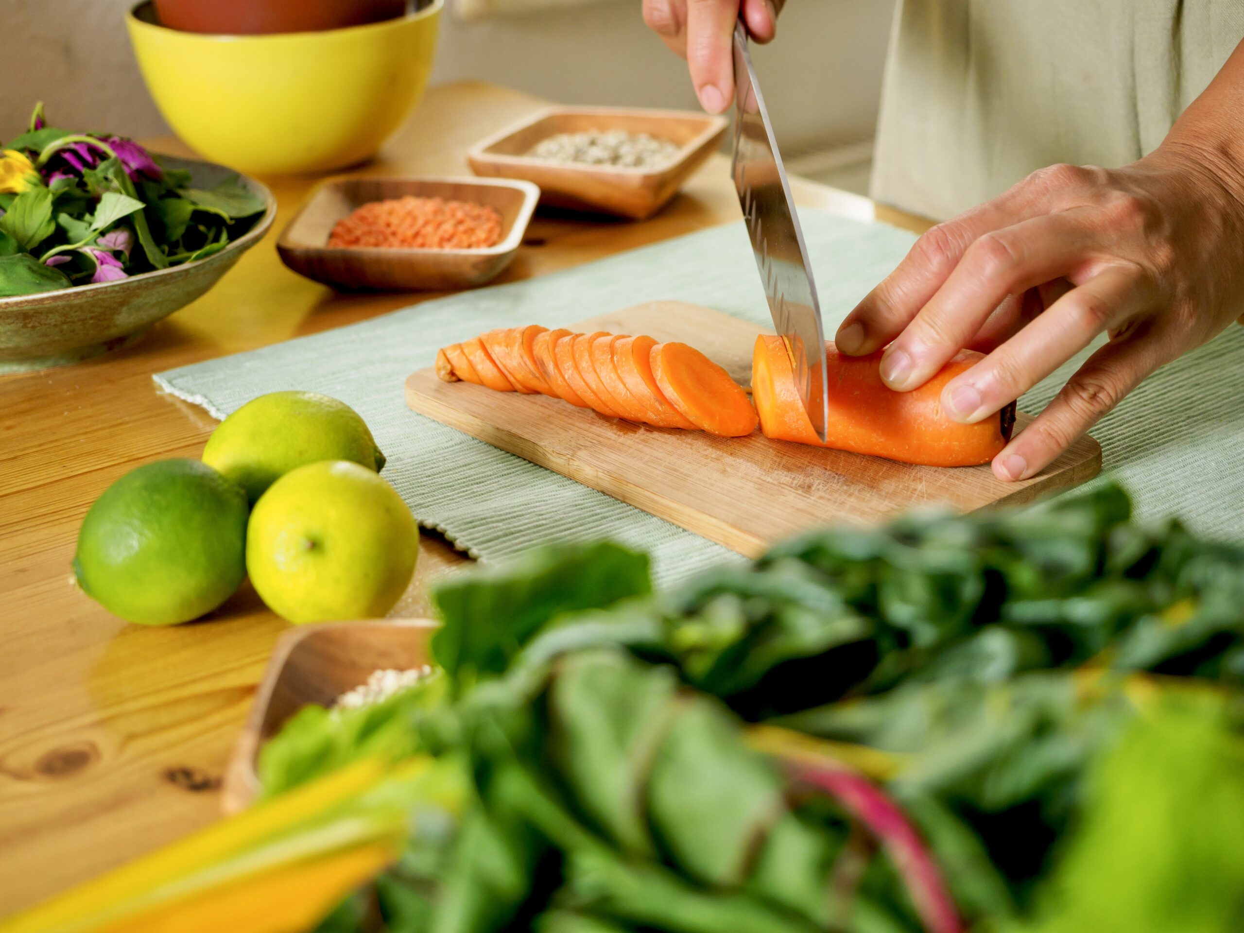 Mock-up Secrets of a healthy Asian diet